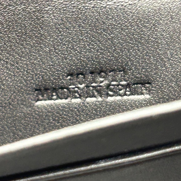 Loewe Heel Crossbody Bag in Black Leather & Woven Strap - Picture 11 of 11